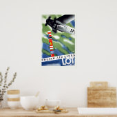 ポーランドヴィンテージトラベル ポスター (キッチン)