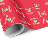 ポーランド人のダンサーの包装紙 ラッピングペーパー (ロールコーナー)