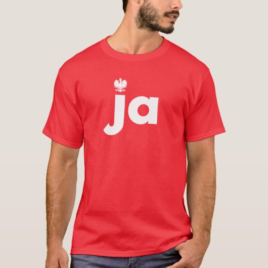 ポーランド人の苗字Tシャツ Tシャツ (正面)