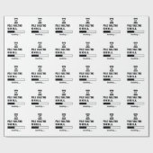 ポーランド人アーチ形天井の技術のローディング...... ラッピングペーパー (フラット)