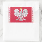 ポーランド伝統 長方形シール (バッグ)
