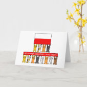 ポーランド名前の日、おめでとうございます。 カード (黄色い花)