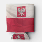 ポーランド国旗およびイーグルクーラーボックス 缶クーラー (裏面)