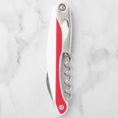 ポーランド国旗のコルクスクリュー ソムリエナイフ (裏面)