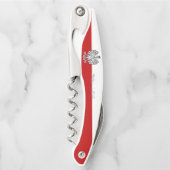 ポーランド国旗のコート・オブ・アーム ソムリエナイフ (正面)