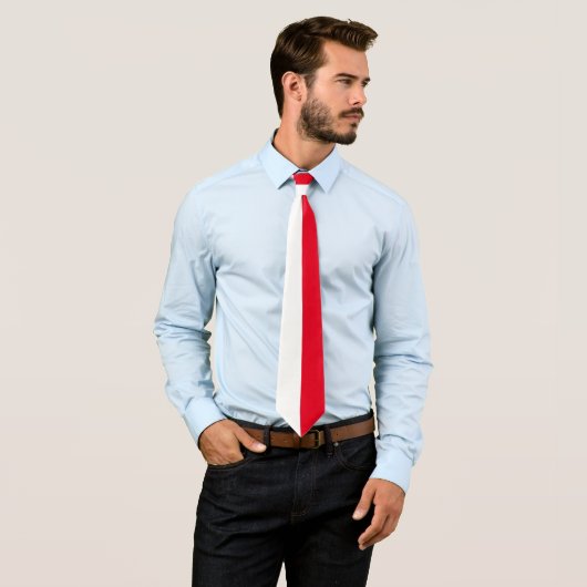 ポーランド国旗のネクタイ ネクタイ (インサイチュ)