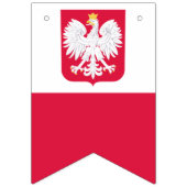 ポーランド国旗のバナー バンティングフラッグ (第2の旗)