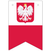 ポーランド国旗のバナー バンティングフラッグ (第3の旗)
