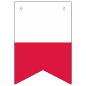 ポーランド国旗のバナー バンティングフラッグ (第2の旗)