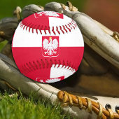 ポーランド国旗のボールポーランドスポーツ野球 野球ボール