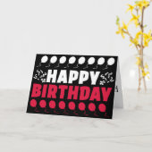 ポーランド国旗の愛国的誕生日 カード (黄色い花)