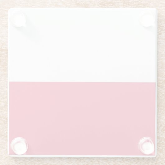 ポーランド国旗を掲げたガラスコアスター ガラスコースター (裏面)