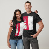 ポーランド国旗ポーランド1 Tシャツ (ユニセックス)