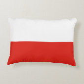 ポーランド国旗 アクセントクッション (裏面)