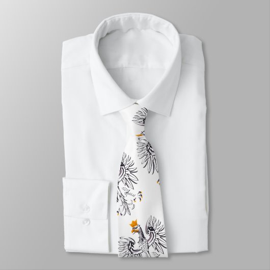 ポーランド国旗&イーグルポーランド旅行，休日/スポーツ ネクタイ (タイ)