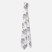 ポーランド国旗&イーグルポーランド旅行，休日/スポーツ ネクタイ (正面)