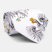 ポーランド国旗&イーグルポーランド旅行，休日/スポーツ ネクタイ (ロール)
