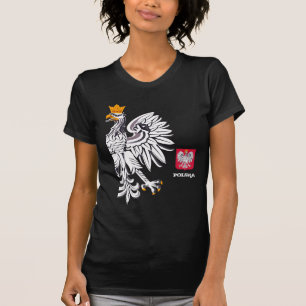 ポーランド国旗、イーグル・ポーランドファッションポルスカ/sports tシャツ