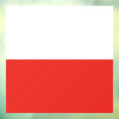 ポーランド国旗 ウィンドウサイン (シート3)