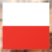 ポーランド国旗 ウィンドウサイン (シート2)