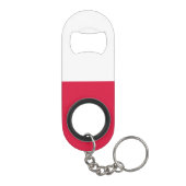 ポーランド国旗 キーホルダー栓抜き (裏面)