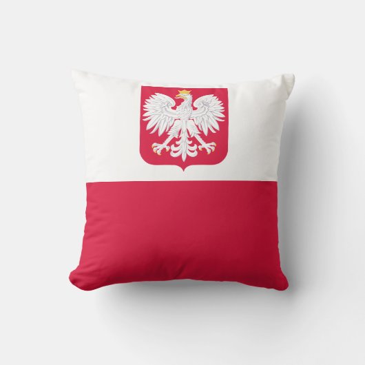 ポーランド国旗 クッション (正面)