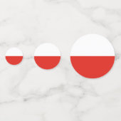 ポーランド国旗 コンフェッティ (裏面)