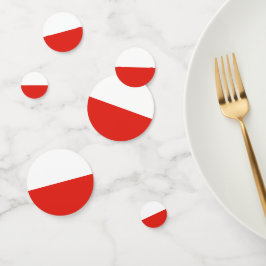 ポーランド国旗 コンフェッティ