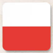 ポーランド国旗 コースター (正面)