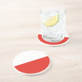 ポーランド国旗 コースター (側面)