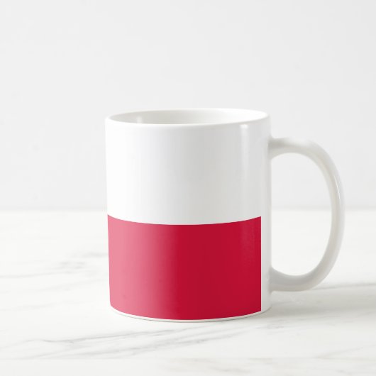 ポーランド国旗 コーヒーマグカップ (右)