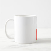 ポーランド国旗 コーヒーマグカップ (左)
