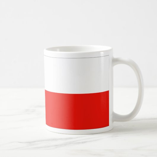 ポーランド国旗 コーヒーマグカップ (右)