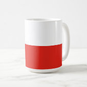 ポーランド国旗 コーヒーマグカップ (正面右)
