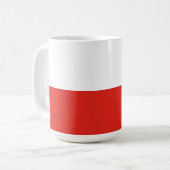 ポーランド国旗 コーヒーマグカップ (正面左)