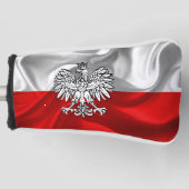 ポーランド国旗 ゴルフヘッドカバー (正面)