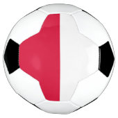 ポーランド国旗 サッカーボール (回転)