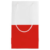 ポーランド国旗 スモールペーパーバッグ (正面)