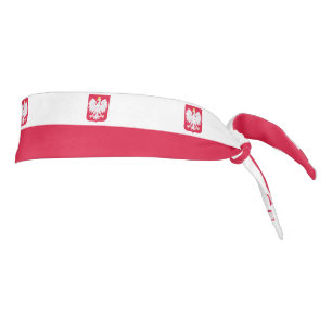 ポーランド国旗 タイヘッドバンド