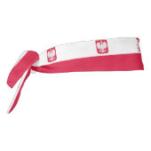 ポーランド国旗 タイヘッドバンド (回転270)
