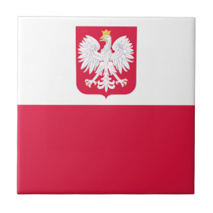 ポーランド国旗 タイル