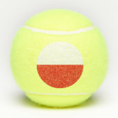 ポーランド国旗 テニスボール (裏面)