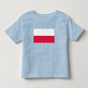 ポーランド国旗 トドラーTシャツ