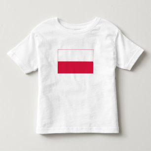 ポーランド国旗 トドラーTシャツ