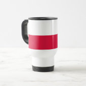 ポーランド国旗 トラベルマグ (正面左)