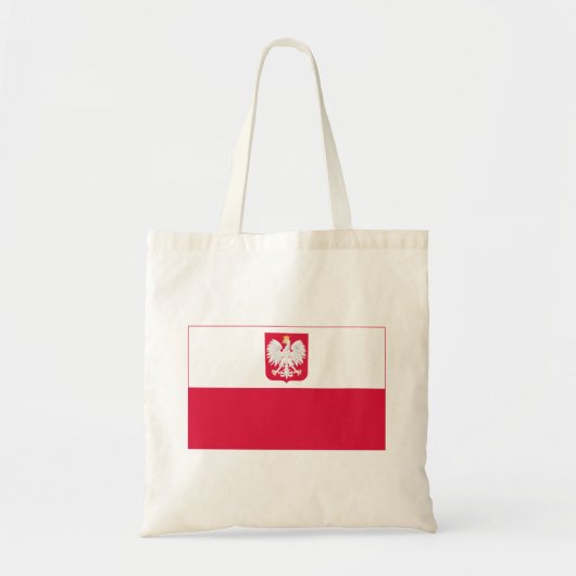 ポーランド国旗 トートバッグ (正面)