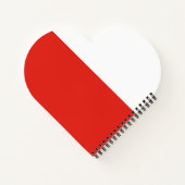 ポーランド国旗 ノートブック (裏面)