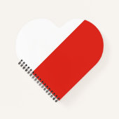 ポーランド国旗 ノートブック (正面)