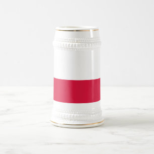 ポーランド国旗 ビールジョッキ