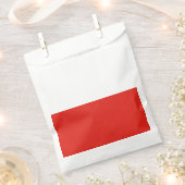 ポーランド国旗 フェイバーバッグ (クリップ留めされた状態)